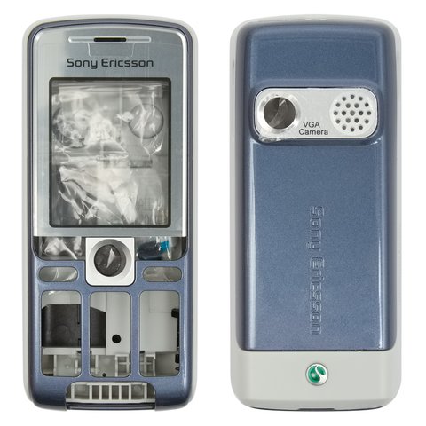 Корпус для Sony Ericsson K310, High Copy, синій