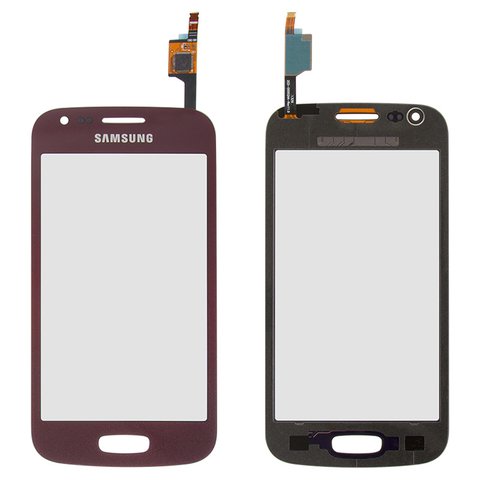 Сенсорний екран для Samsung S7270 Galaxy Ace 3, S7272 Galaxy Ace 3 Duos, червоний