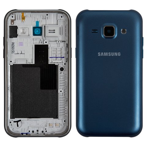 Корпус для Samsung J100H DS Galaxy J1, синій