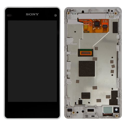 Дисплей для Sony D5503 Xperia Z1 Compact Mini, білий, Original PRC 