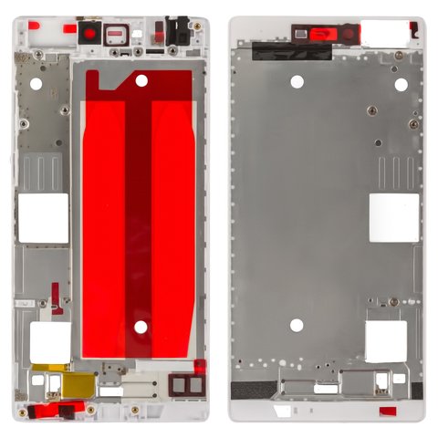 Рамка крепления дисплея для Huawei P8 GRA L09 , белая