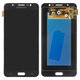 Дисплей для Samsung J710 Galaxy J7 (2016), черный, без рамки, Original, сервисная упаковка, #GH97-18855B/GH97-18931B