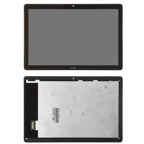 Дисплей для Huawei MediaPad T5, чорний, тип 1 , без рамки