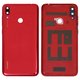 Задняя панель корпуса для Huawei Y7 (2019), красная, coral red