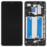 Дисплей для Samsung A013 Galaxy A01 Core, M013 Galaxy M01 Core, черный, с рамкой, Original (PRC)
