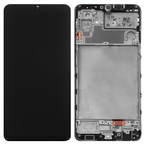 Дисплей для Samsung M325 Galaxy M32, черный, с рамкой, Original PRC 