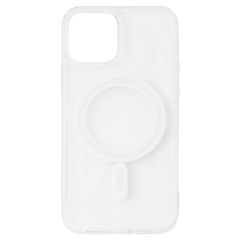 Чехол MagSafe для iPhone 12, iPhone 12 Pro, прозрачный, магнитный, силикон