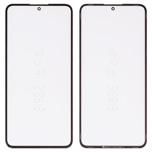 Скло корпуса G+OCA PRO для Xiaomi 13T, 13T Pro, Redmi K60 Ultra, з ОСА плівкою, чорне