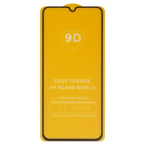 Защитное стекло для Huawei Honor X7a, совместимо с чехлом, Full Glue, без упаковки , черный