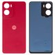 Задня панель корпуса для Motorola Moto G05, червона, plum red