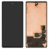 Дисплей для Google Pixel 6, черный, с рамкой, Оригинал (переклеено стекло), GB7N6, G9S9B16