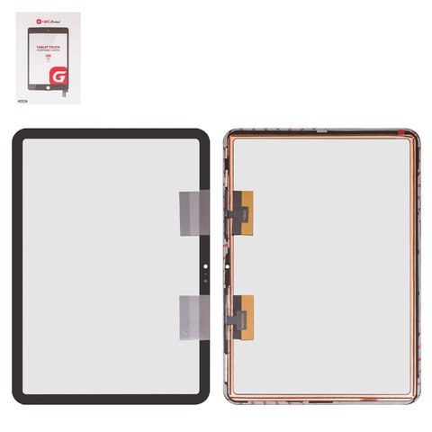 Сенсорний екран G+OCA PRO для iPad 10 2022 , iPad 11 2025 , з ОСА плівкою, чорний