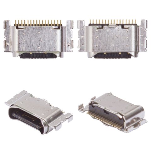 Коннектор зарядки для Motorola Moto G53 XT2335, Moto G84, Moto G85, 16 pin, USB тип C