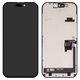 Дисплей для iPhone 16 Pro, черный, с рамкой, Copy, без упаковки, (TFT), ZY, IN CELL HD+