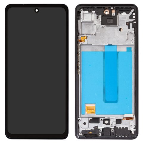 Дисплей для Samsung A536 Galaxy A53 5G, черный, с рамкой, Сopy, TFT 