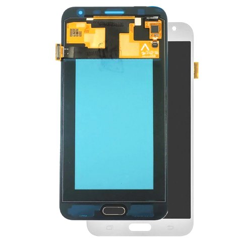 Дисплей для Samsung J700 Galaxy J7, черный, без логотипа, без рамки, High Copy, OLED 