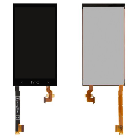 LCD compatible with HTC One mini 601n, black, without frame 