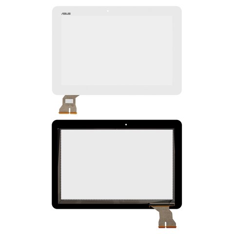 Touchscreen compatible with Asus Transformer Pad TF103C, Transformer Pad TF103CG, High Copy, white  #076 1015 10160600 0046801643