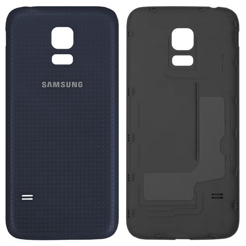 Battery Back Cover compatible with Samsung G800H Galaxy S5 mini, black 