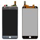 LCD compatible with LG X Cam F690S, (gray, without frame)