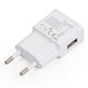 Mains Charger compatible with Cell Phones, (10 W, white, 1 output)