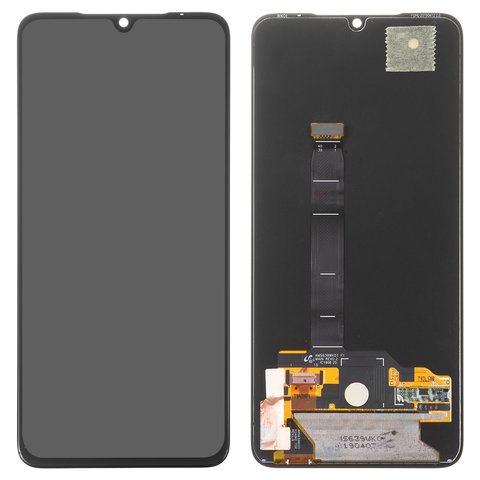 LCD compatible with Xiaomi Mi 9, black, without frame, original change glass  , M1902F1G 