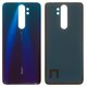 Housing Back Cover compatible with Xiaomi Redmi Note 8 Pro, (dark blue, M1906G7I, M1906G7G)