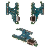 Flat Cable compatible with Samsung N970F Galaxy Note 10, (charge connector, with microphone, with components, High Copy, charging board)