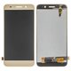 LCD compatible with Huawei Y3 (2017), Y5 lite (2017), (golden, grade B, without frame, High Copy, CRO-L22/CRO-L02/CRO-U00)