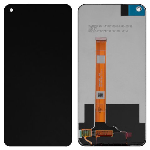 LCD compatible with Oppo A54 5G, black, without frame, Original PRC , CPH2195  #DI0649JN03 V02