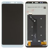 Pantalla LCD puede usarse con Xiaomi Redmi 5 Plus, blanco, sin marco, Copy, In-Cell
