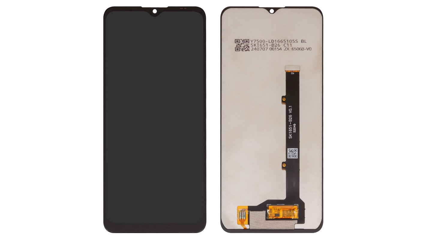 LCD compatible with ZTE Blade A51 (2021), Blade A71 A7030, (black