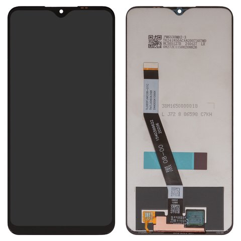 Дисплей для Xiaomi Poco M2, Redmi 9, черный, без рамки, Box  M2004J19G, M2004J19C