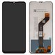 LCD compatible with Tecno Spark 7 (KF6n), Spark 7 Go (KF6m); Infinix Hot 10i, (black, without frame, Copy, FPC6504/TXDI650CBAPU-5V3H)