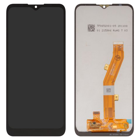 Pantalla LCD puede usarse con Nokia C10, C20, C21, negro, sin logotipo, sin marco, original vidrio reemplazado 
