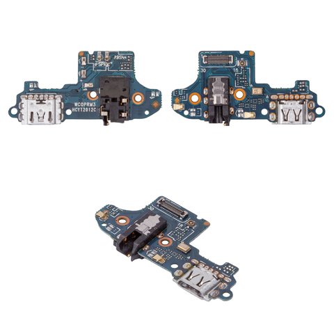 Cable flex puede usarse con Realme 3, 3i, del conector de carga, del conector de auriculares, con micrófono, Copy, placa del cargador