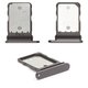 SIM Card Holder compatible with Google Pixel 9a, (black, obsidian)
