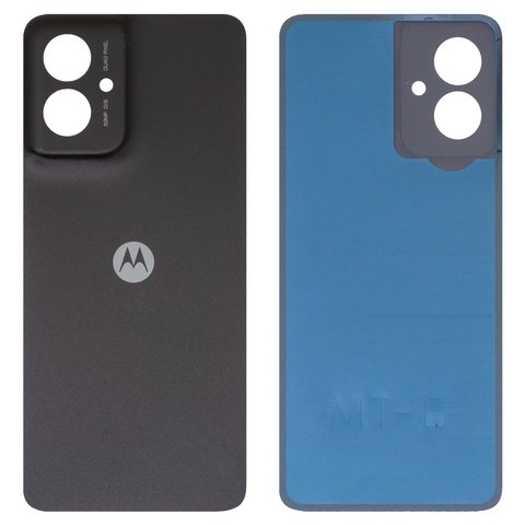 Housing Back Cover compatible with Motorola Moto G55, gray, forest gray 