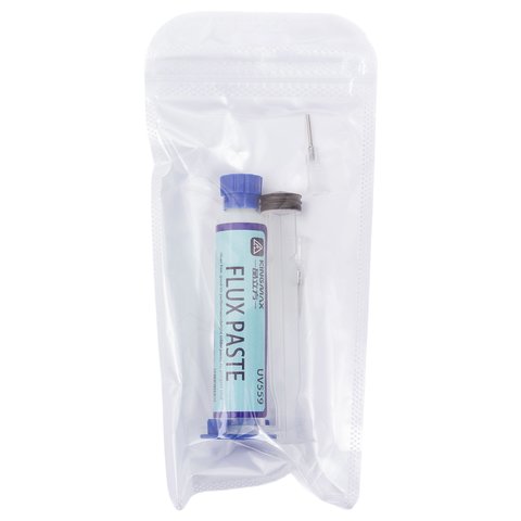 Fundente en pasta Kingmax UV559, libre de halógeno, 10 ml