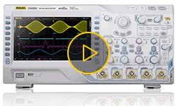 Видеообзор цифрового осциллографа RIGOL DS4054