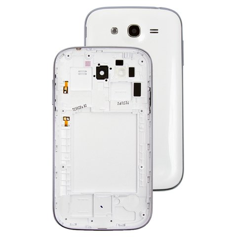 Housing compatible with Samsung I9082 Galaxy Grand Duos, white 