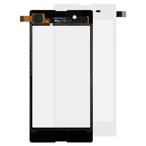 Touchscreen compatible with Sony D2202 Xperia E3, D2203 Xperia E3, D2206  Xperia E3, (white) - GsmServer