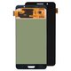 LCD compatible with Samsung A710 Galaxy A7 (2016), (black, without frame, original (change glass) )