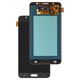 LCD compatible with Samsung J710 Galaxy J7 (2016), (black, without frame, High Copy, (OLED))