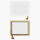 Touchscreen compatible with China-Tablet PC 8"; Sanei N83; Ampe A85, (white, 208 mm, 50 pin, 160 mm, capacitive, 8") #TPC0532 VER3.0
