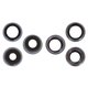 Camera Lens compatible with iPhone 13 Pro Max, (blue, with frames, set 3 pcs.)