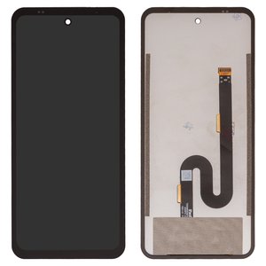 Дисплей для Ulefone Armor 24, черный, без рамки, High Copy
