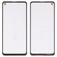 Housing Glass G+OCA PRO compatible with Samsung A217 Galaxy A21s, (with OCA film, black)