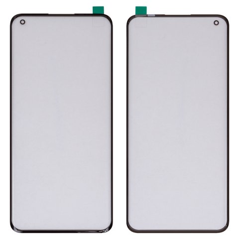 Housing Glass G+OCA PRO compatible with OnePlus 11, with OCA film, black 