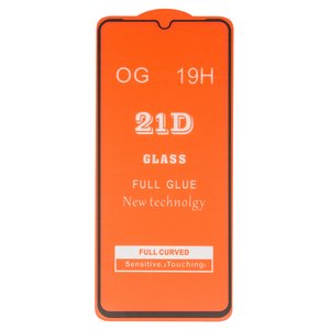 Tempered Glass Screen Protector compatible with Xiaomi Poco C40, Redmi 10C, Redmi 12C, Full Glue, compatible with case, without package, without wipes , black 